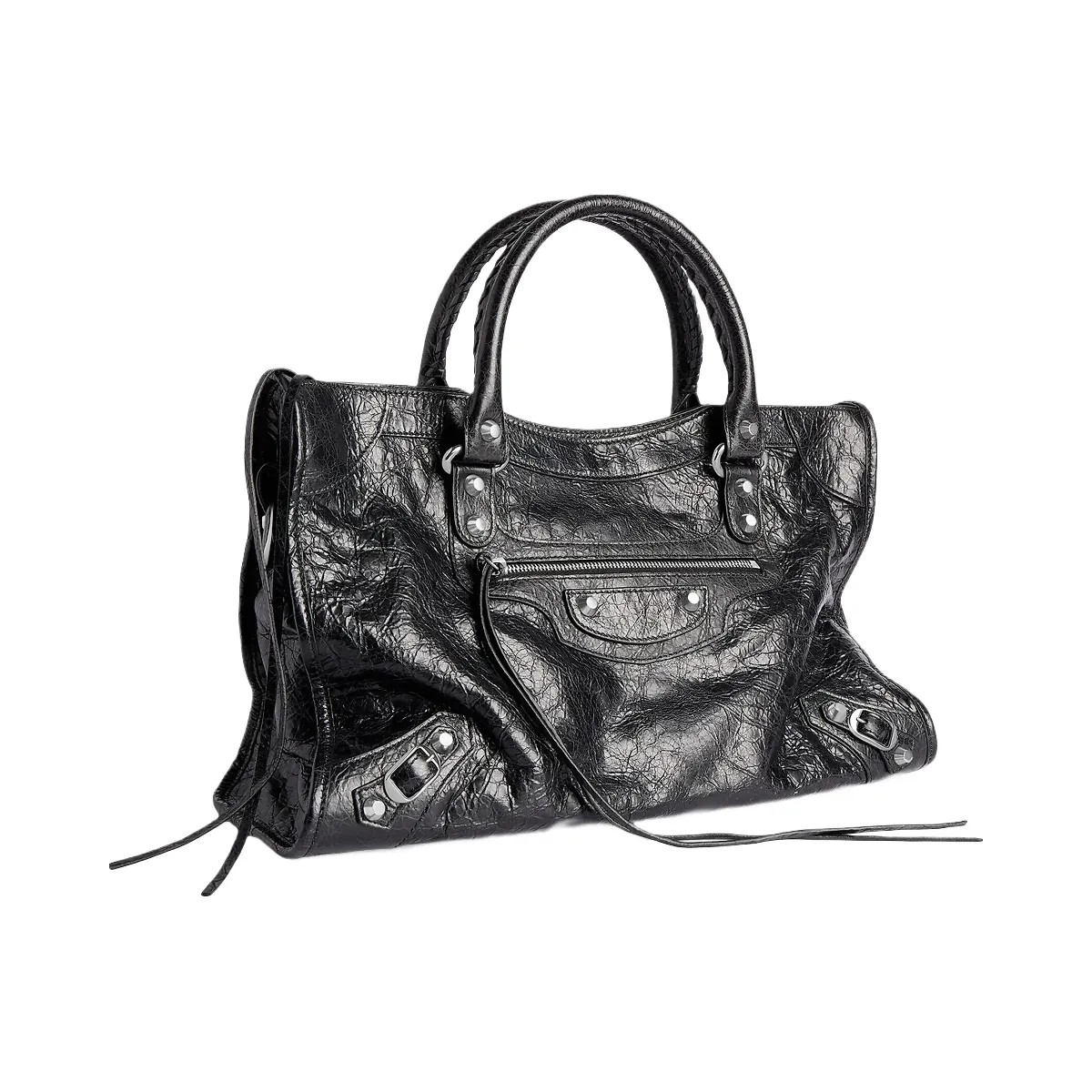Balenciaga Le City Medium Top Handle Bag - HypeFly India View 3