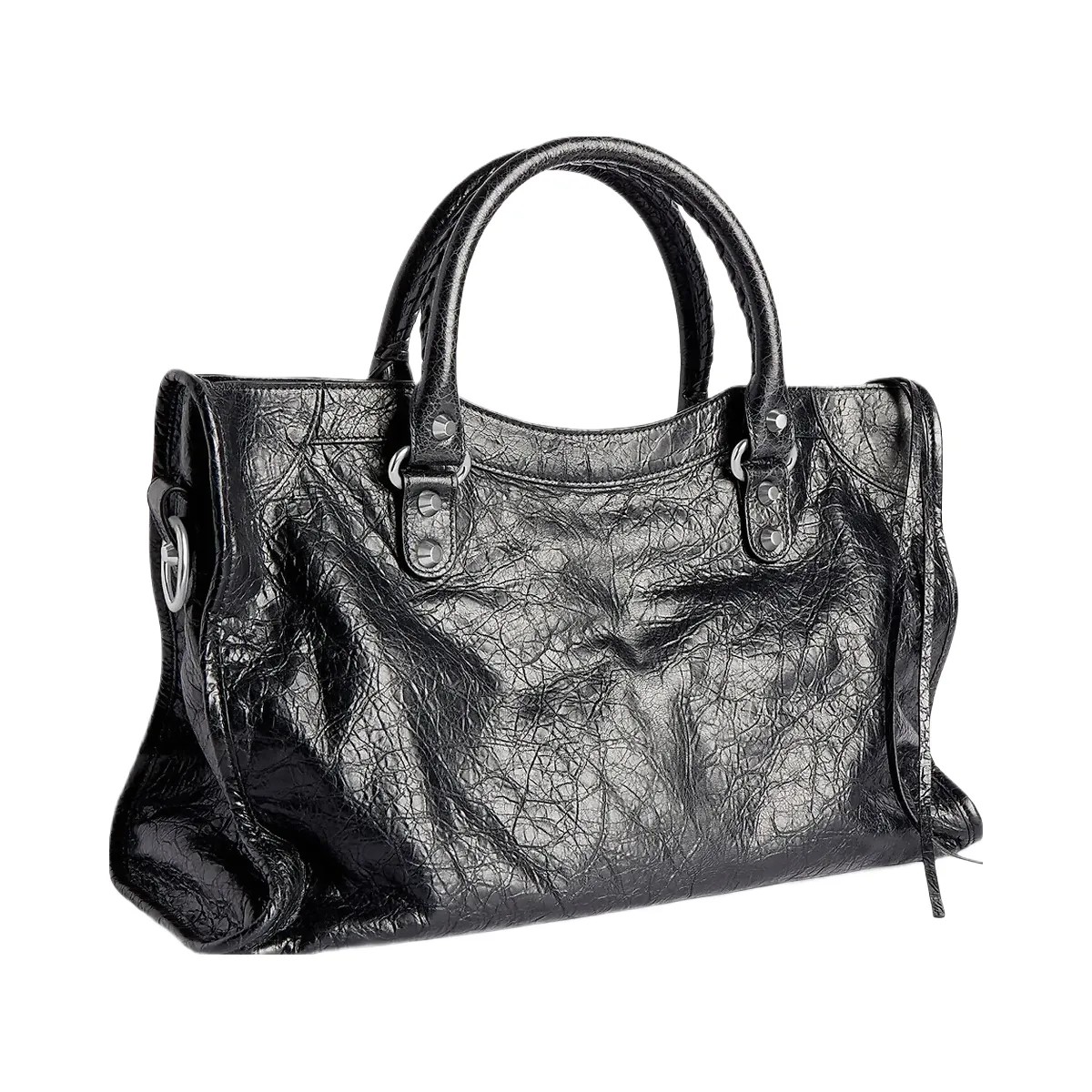 Balenciaga Le City Medium Top Handle Bag - HypeFly India View 4