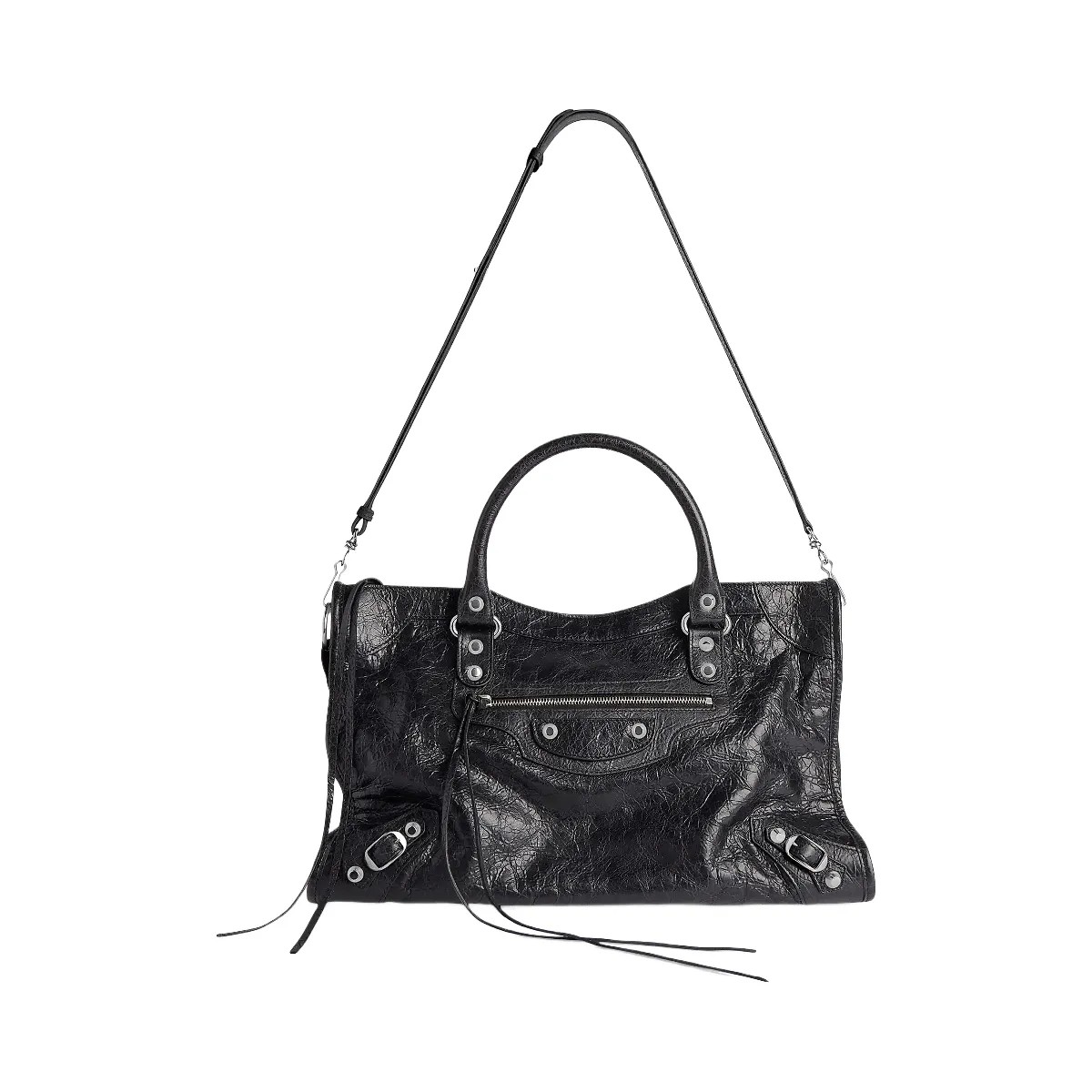 Balenciaga Le City Medium Top Handle Bag - HypeFly India View 6