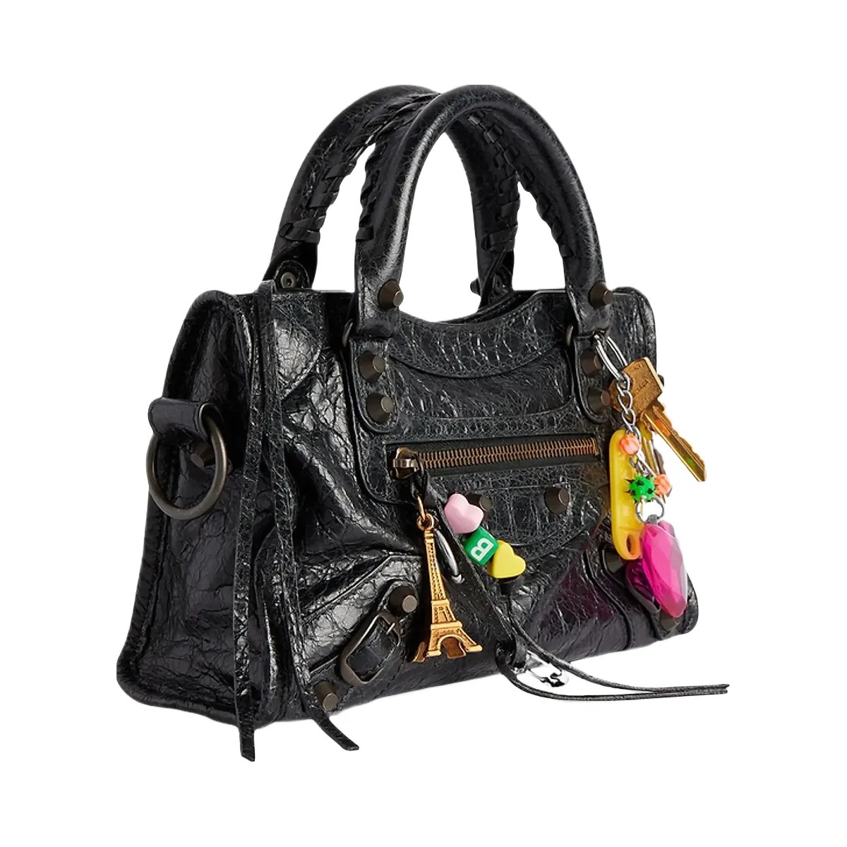 Balenciaga Le City Mini Bag with Charms - HypeFly India View 2