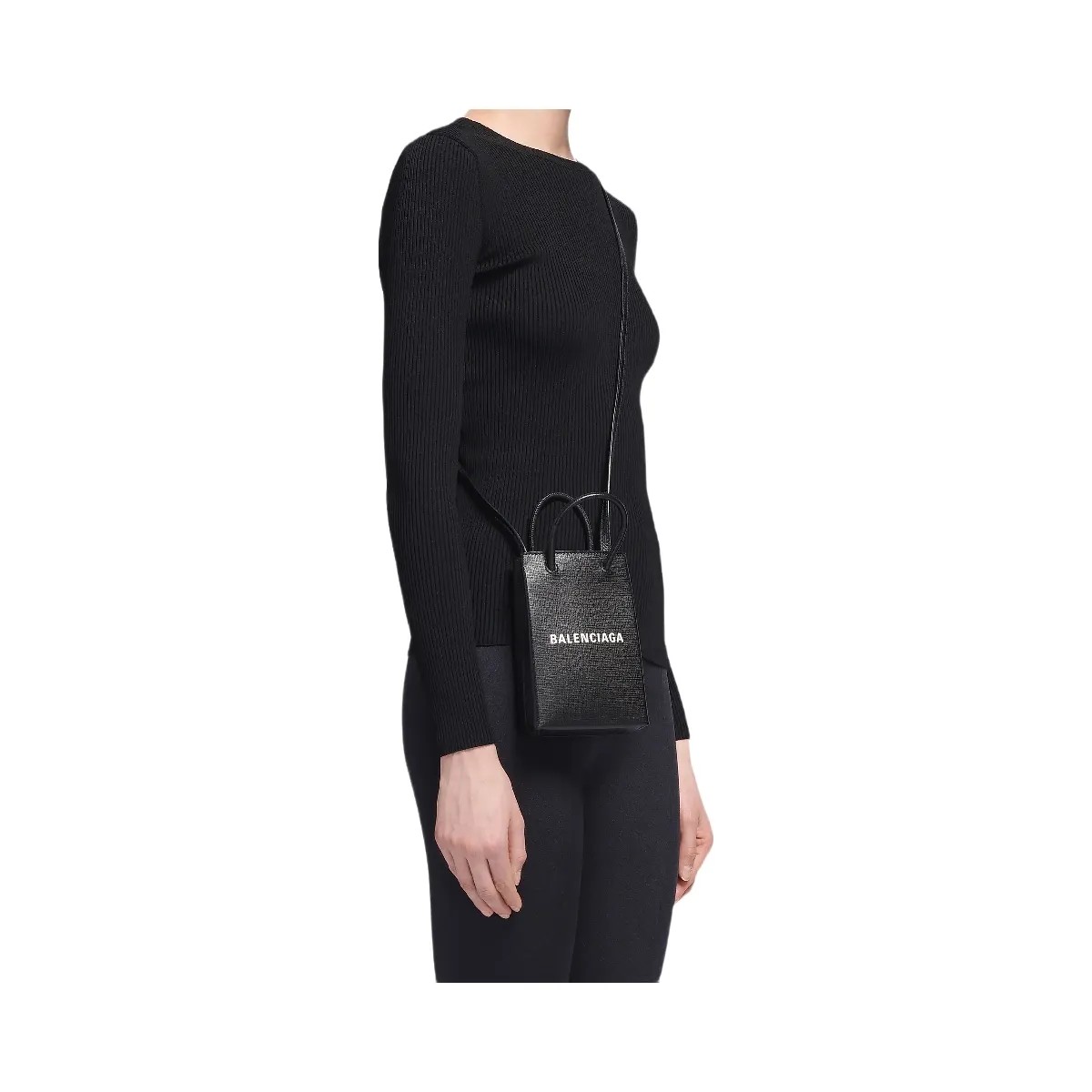 Balenciaga Mini Shopping Bag - HypeFly India View 5