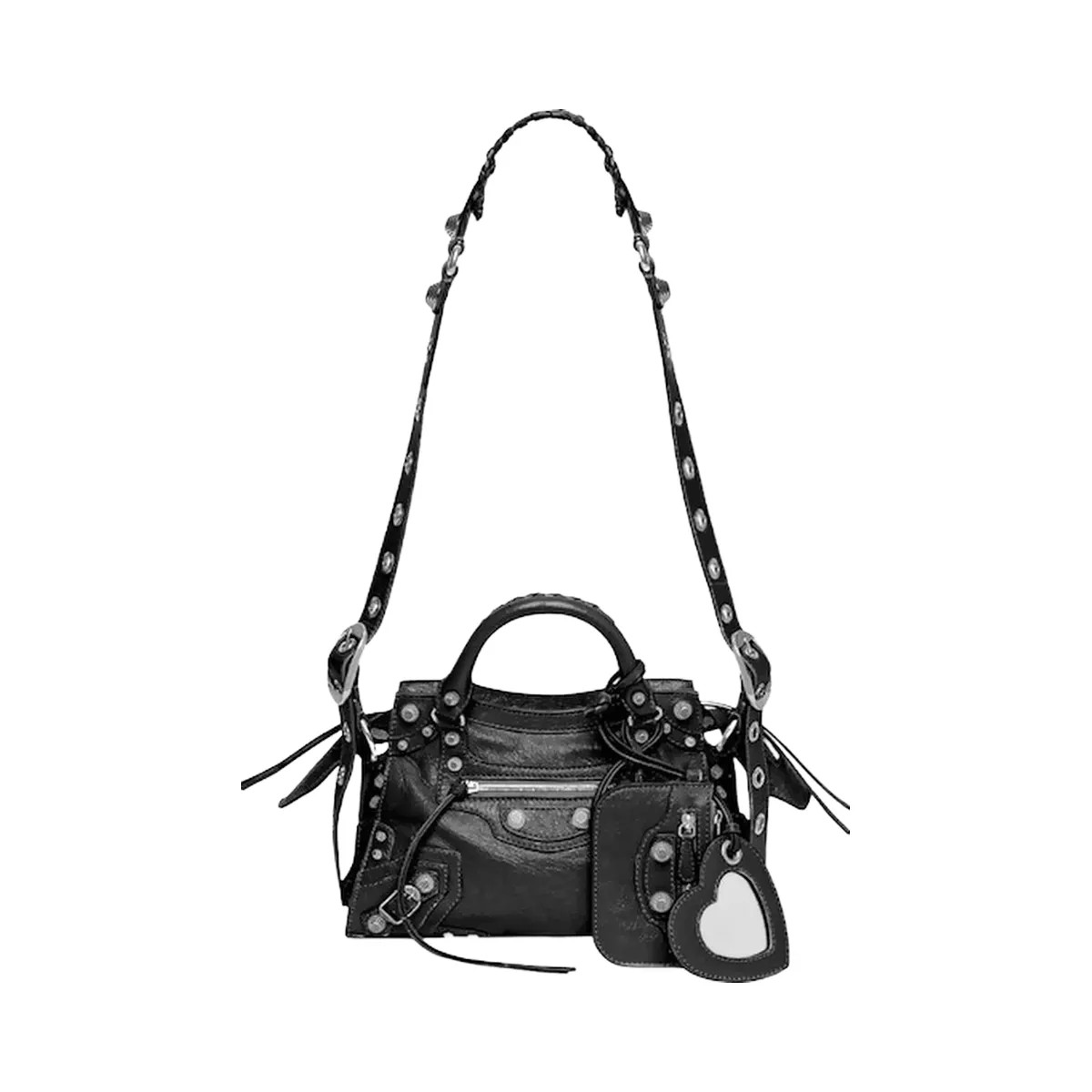 Balenciaga Neo Cagole Handbag Xs Black - HypeFly India View 1