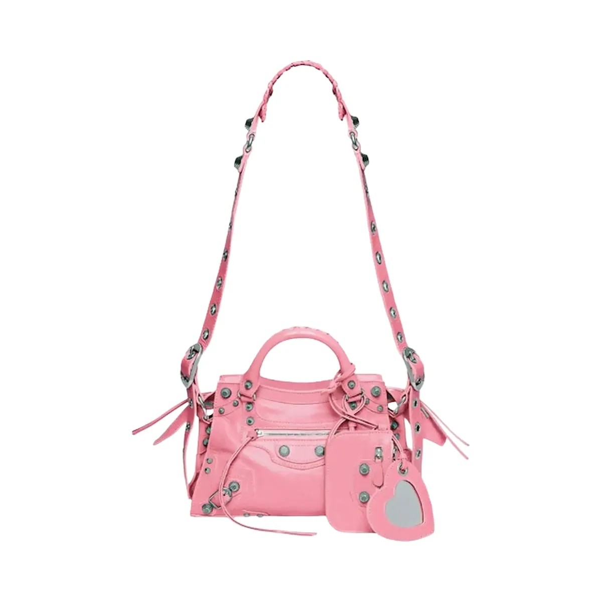 Balenciaga Neo Cagole Handbag Xs Pink - HypeFly India View 1