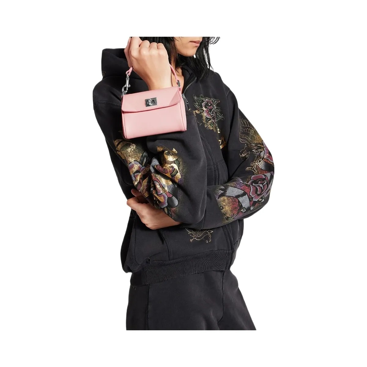 Balenciaga Rodeo Micro Bag Charm - HypeFly India View 6