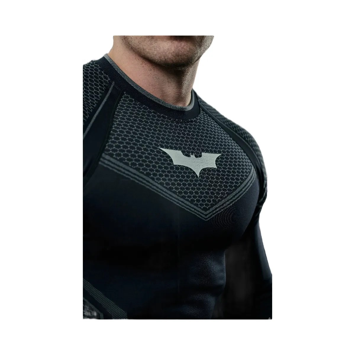 YoungLA Batman Compression Longsleeves 'Black' - HypeFly India View 2