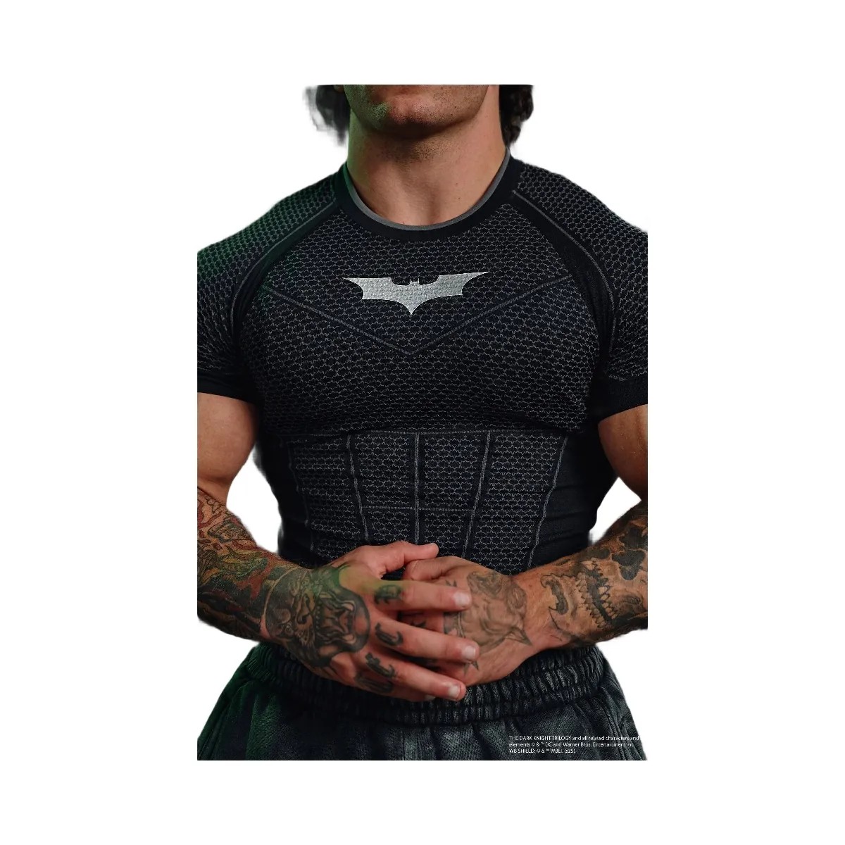 YoungLA Batman Compression Tees 'Black' - HypeFly India View 3