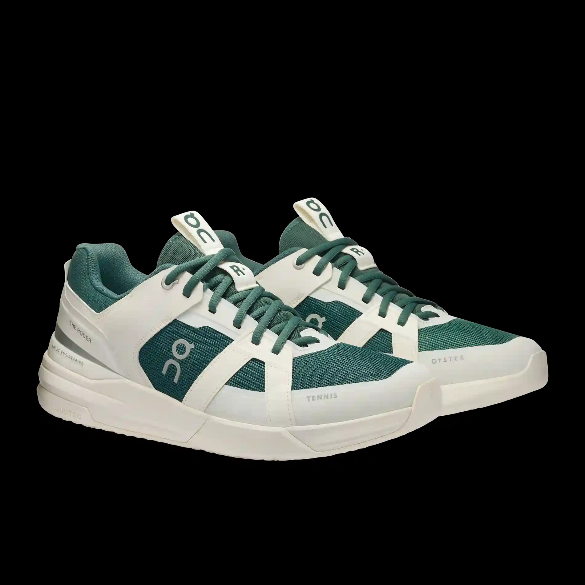 THE ROGER Clubhouse Pro Ivory Evergreen On Running - HypeFly India View 3