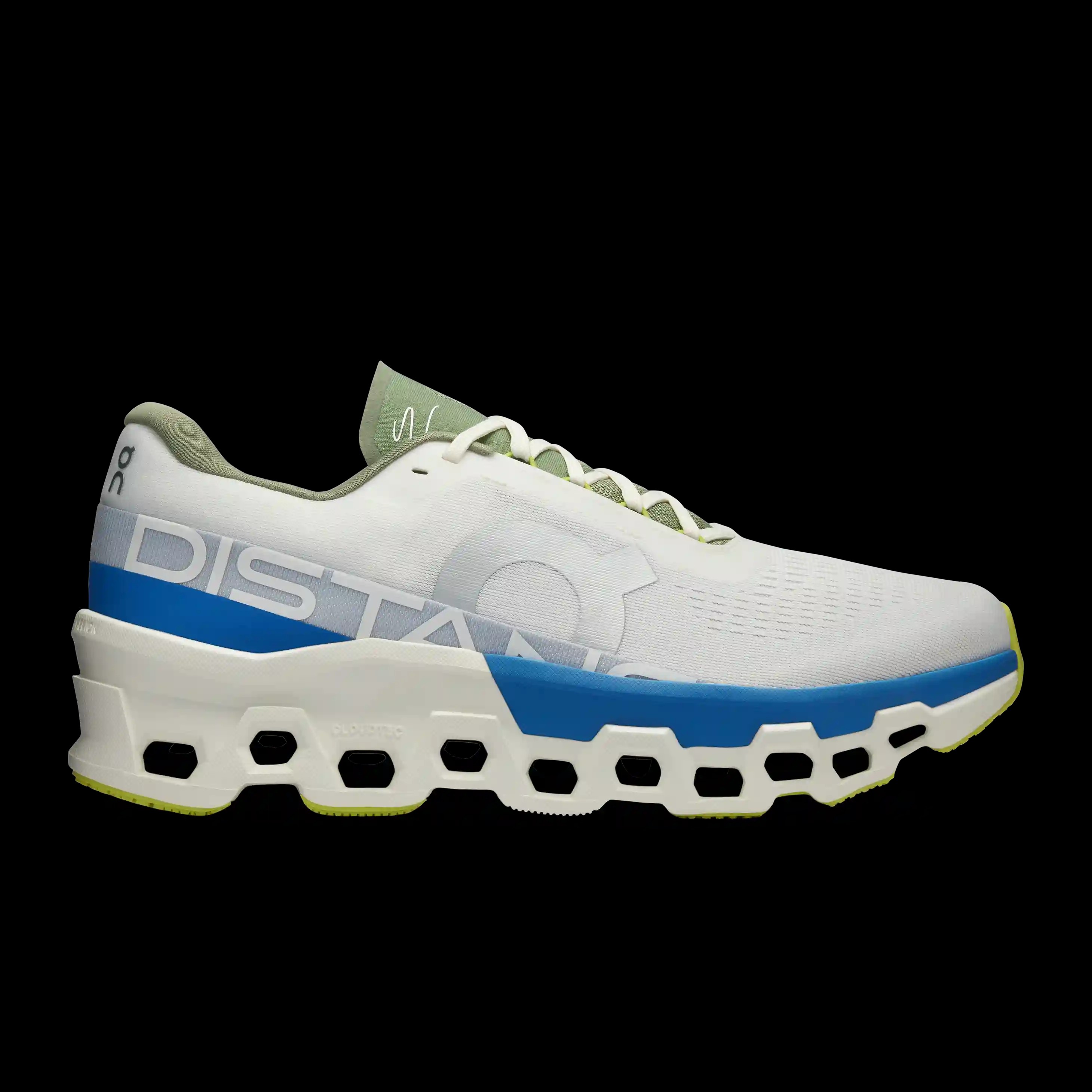 Cloudmonster 2 DISTANCE White Lapis On Running - HypeFly India View 1