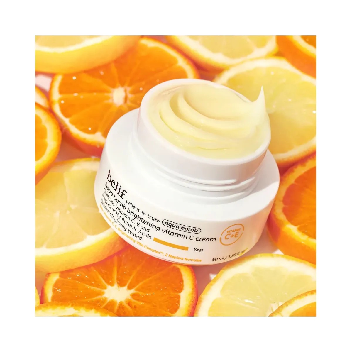 belif Aqua Bomb Brightening Vitamin C Cream - HypeFly India View 4