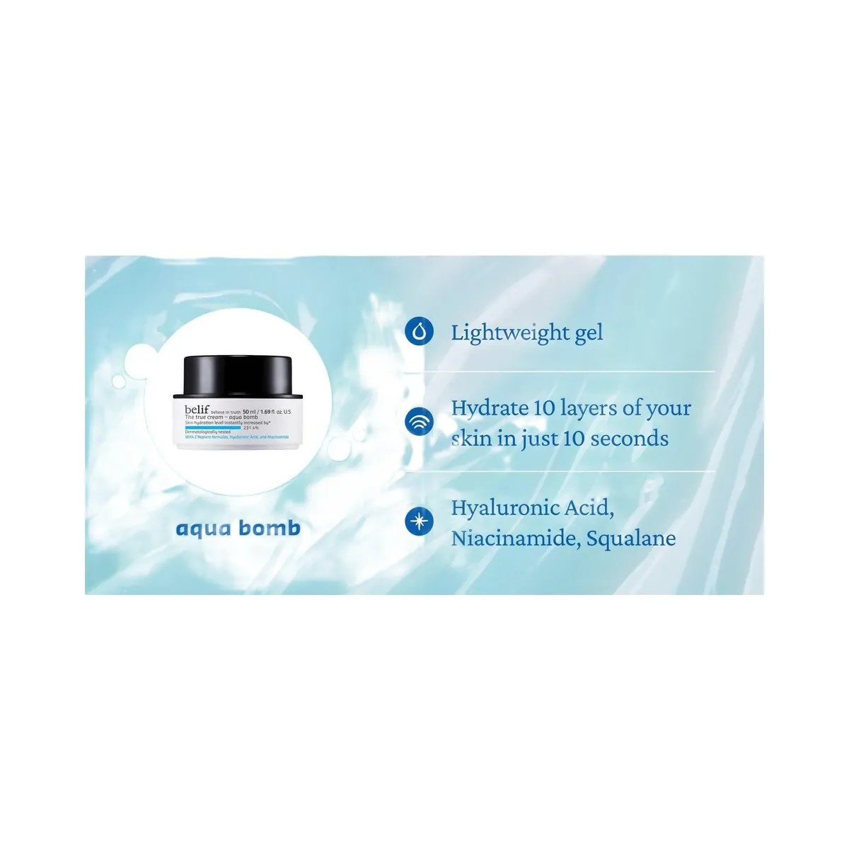 belif The True Cream - Moisturizing Bomb - HypeFly India View 5