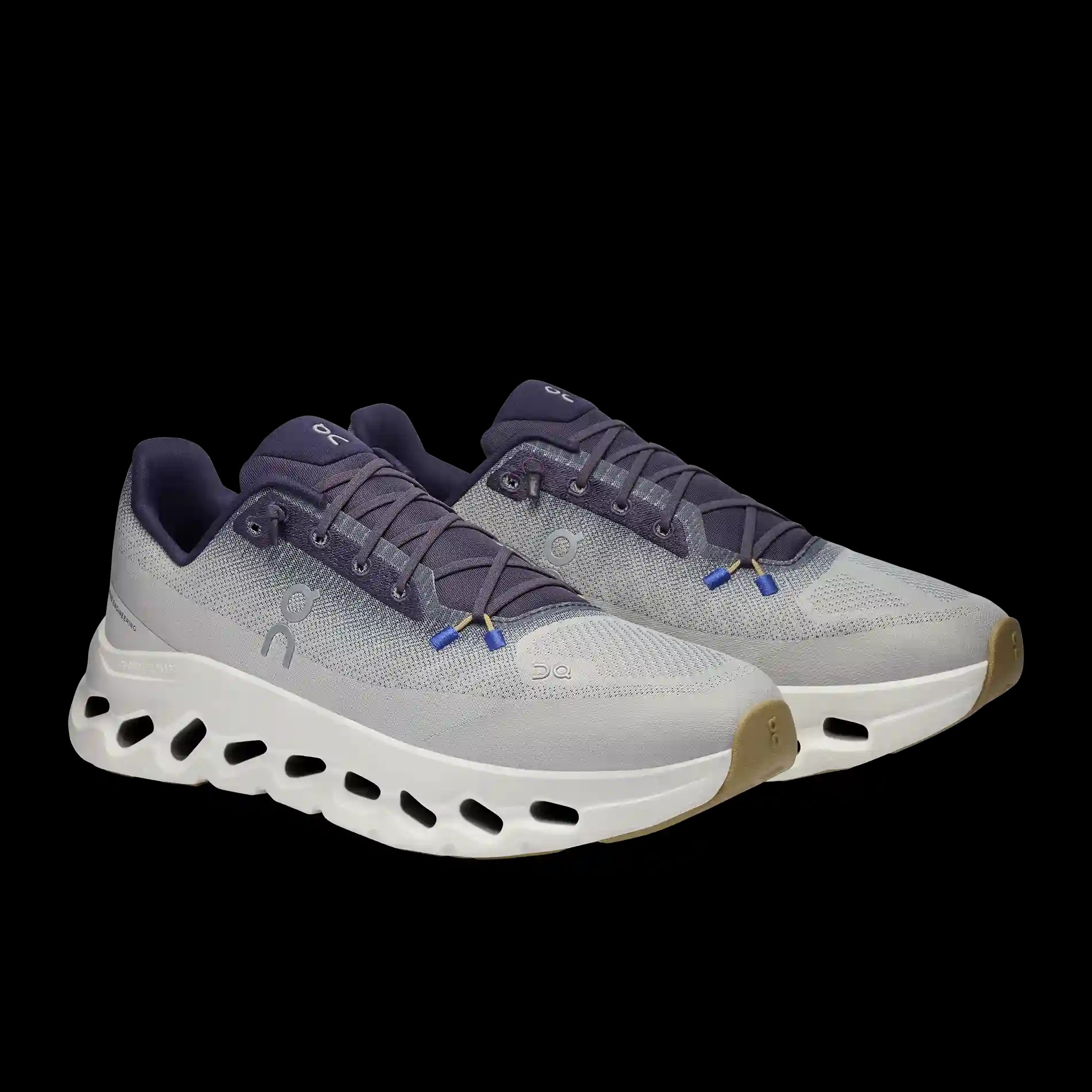 Cloud Tilt Midnight Ivory On Running - HypeFly India View 3