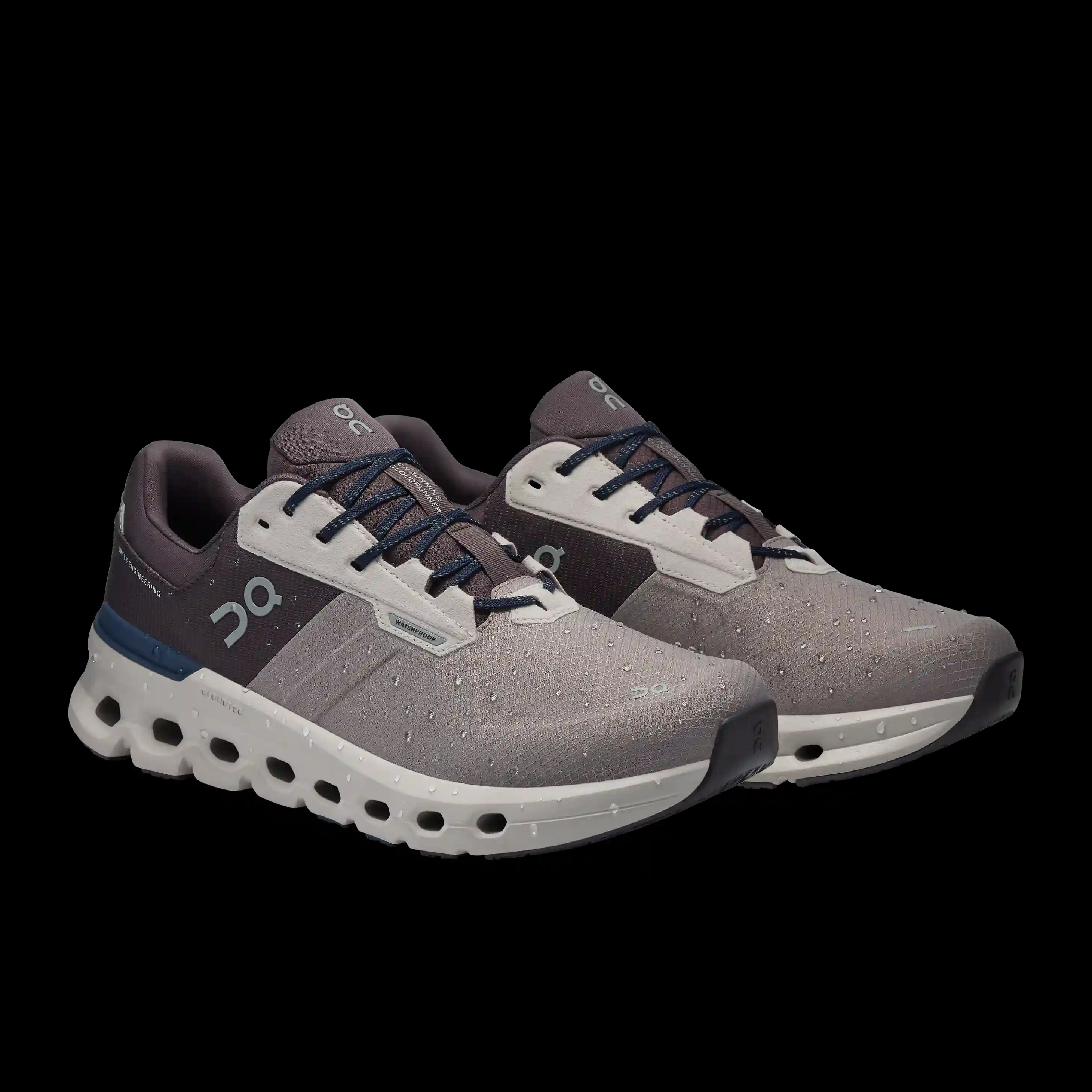Cloudrunner 2 Waterproof 'Zinc Midnight' On Running - HypeFly India View 2