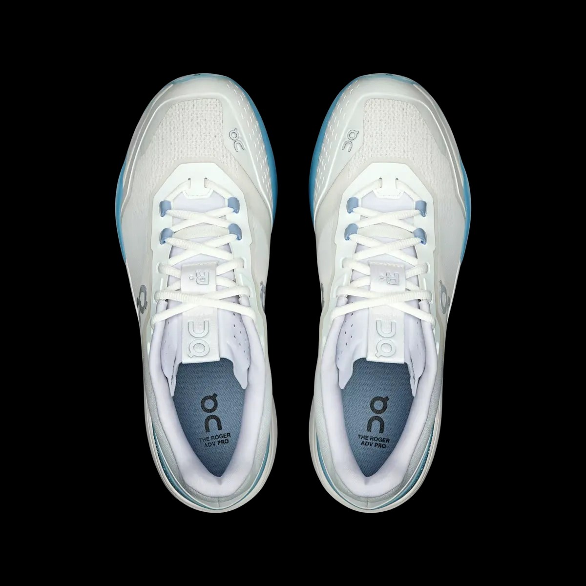 THE ROGER Advantage Pro White | Chambray - HypeFly India View 2