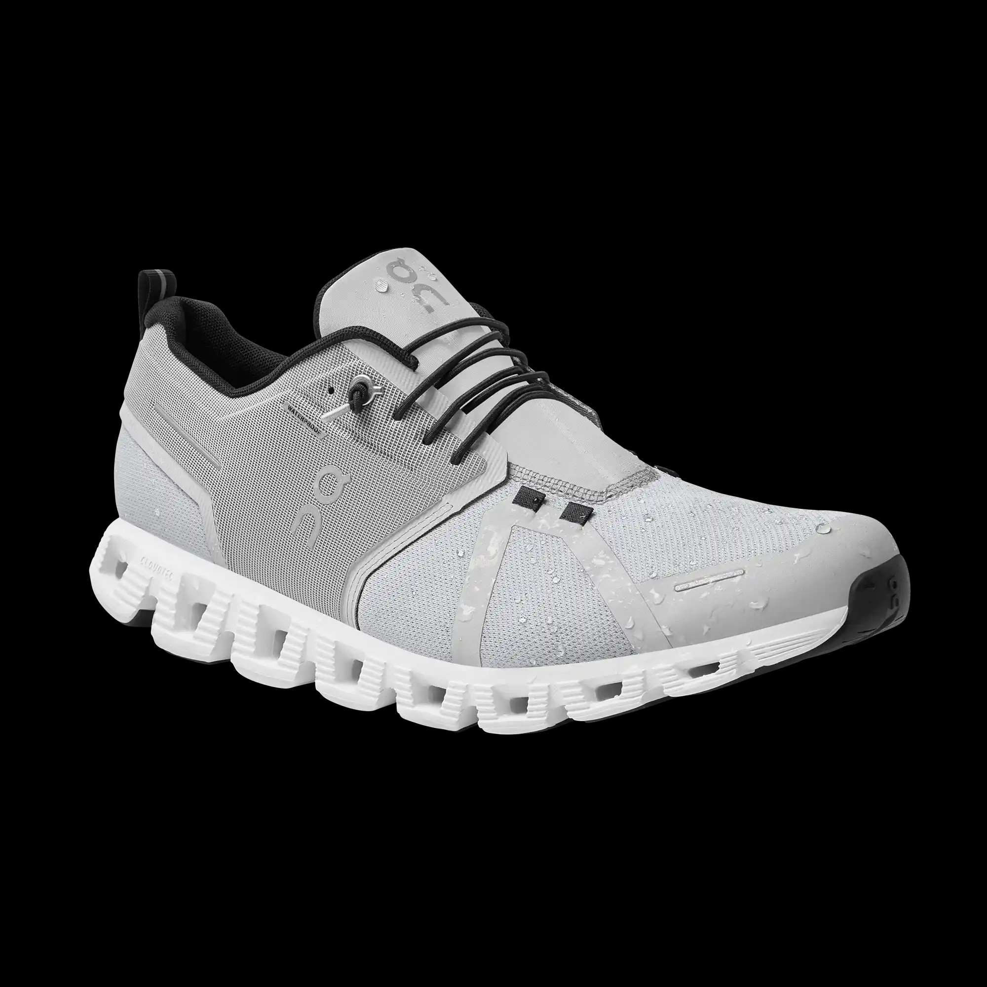 On Running Cloud 5 Waterproof Glacier White - HypeFly India View 3