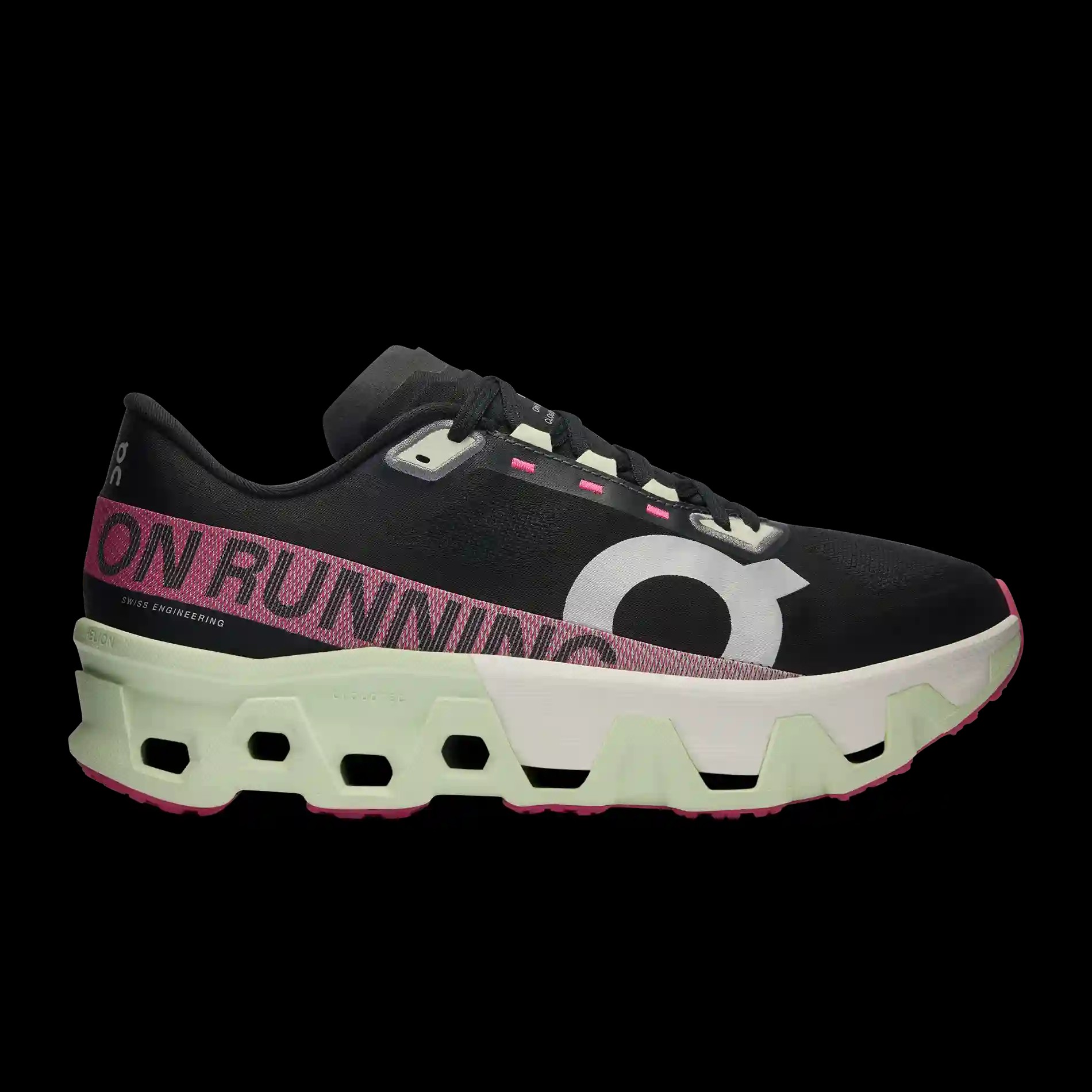  On Running Cloudmonster Hyper Black Lima  - HypeFly India View 1