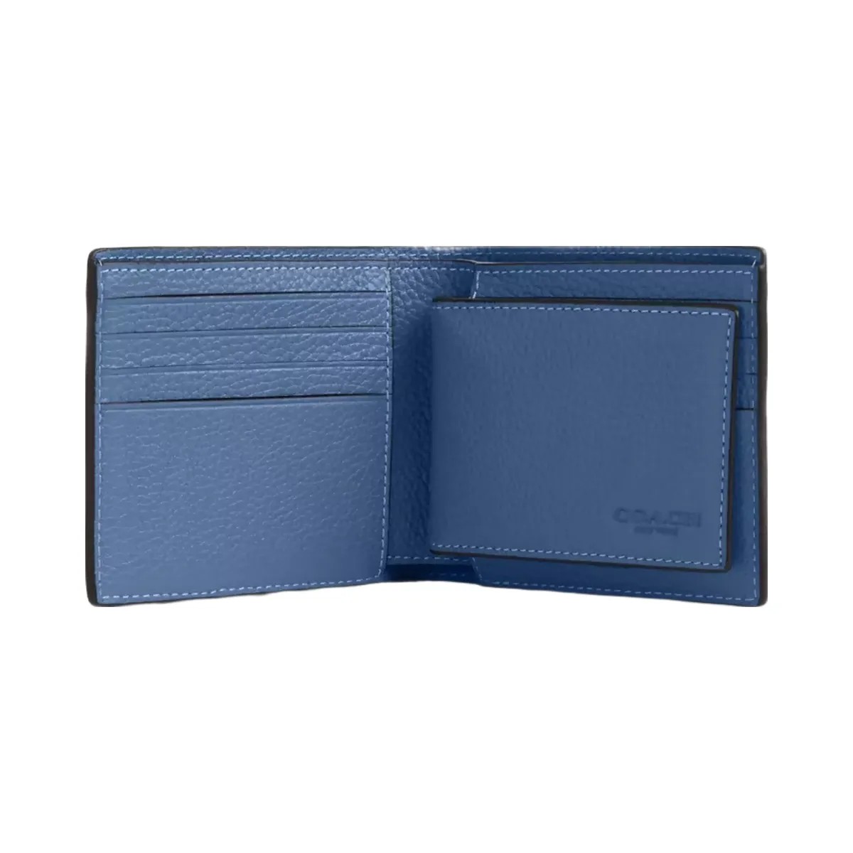 Coach 3-In-1 Wallet in Light Denim - HypeFly India View 3