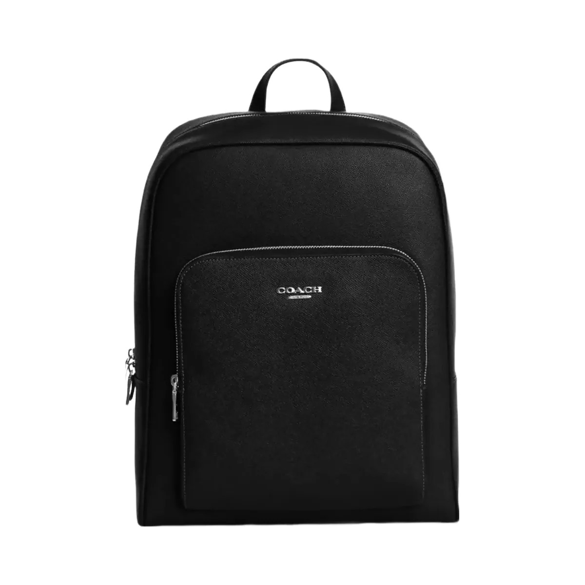 Coach Aiden Backpack in Silver Black - HypeFly India View 1
