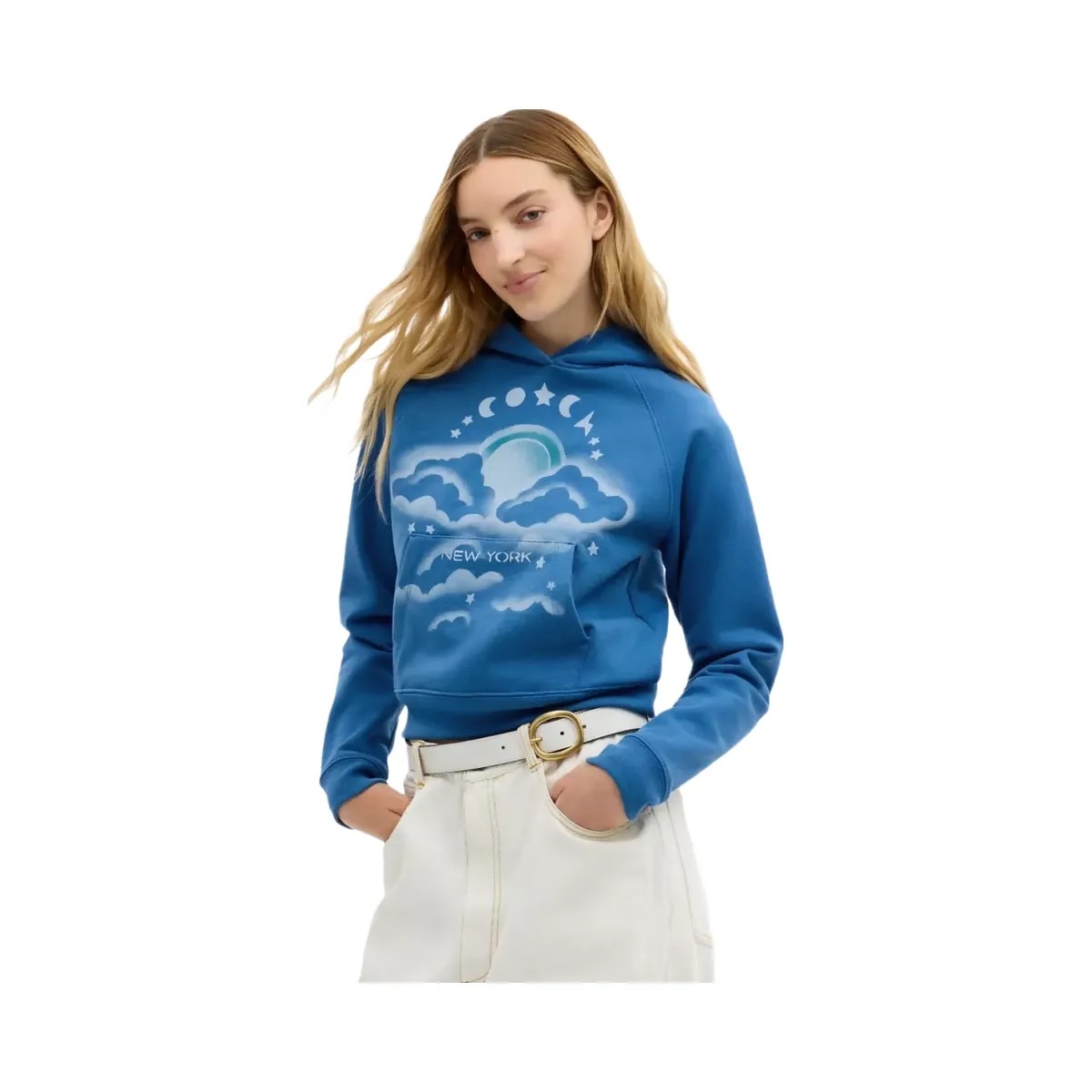 Coach Airbrush Hoodie in Blue - HypeFly India View 2