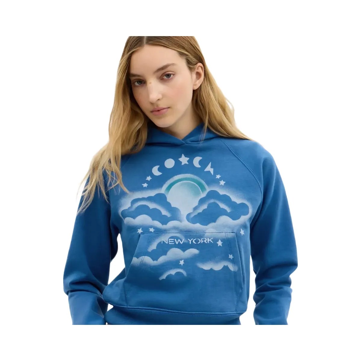 Coach Airbrush Hoodie in Blue - HypeFly India View 4