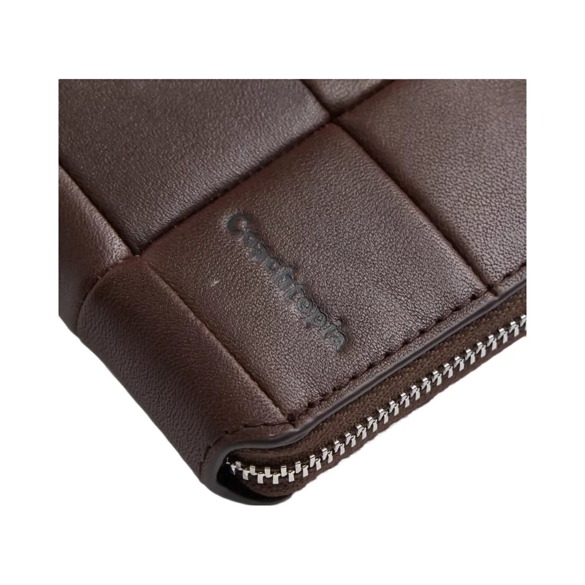 Coach Alter/Ego Zip Around Wallet in Maple 1 - HypeFly India View 4