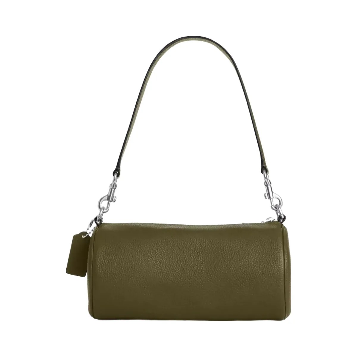 Coach Andre Barrel Bag 24 in Silver Olive - HypeFly India View 3