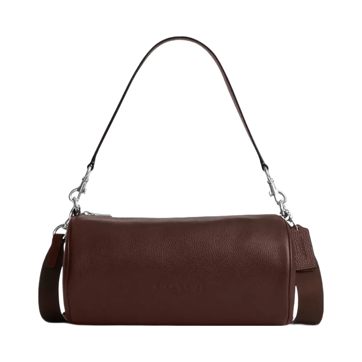 Coach Andre Barrel Bag 30 in Silver Maple - HypeFly India View 1