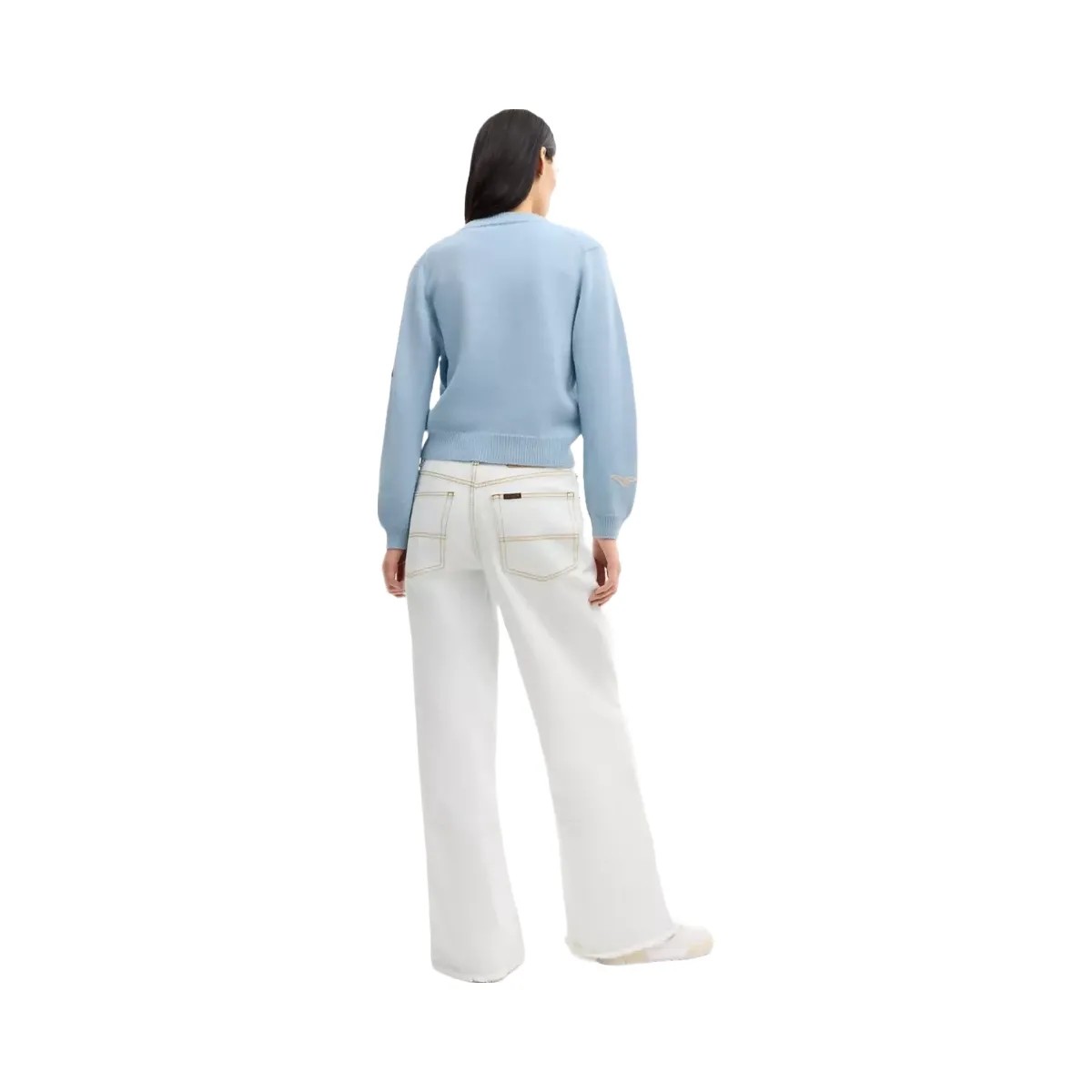 Coach Applique Sweater in Light Blue - HypeFly India View 3