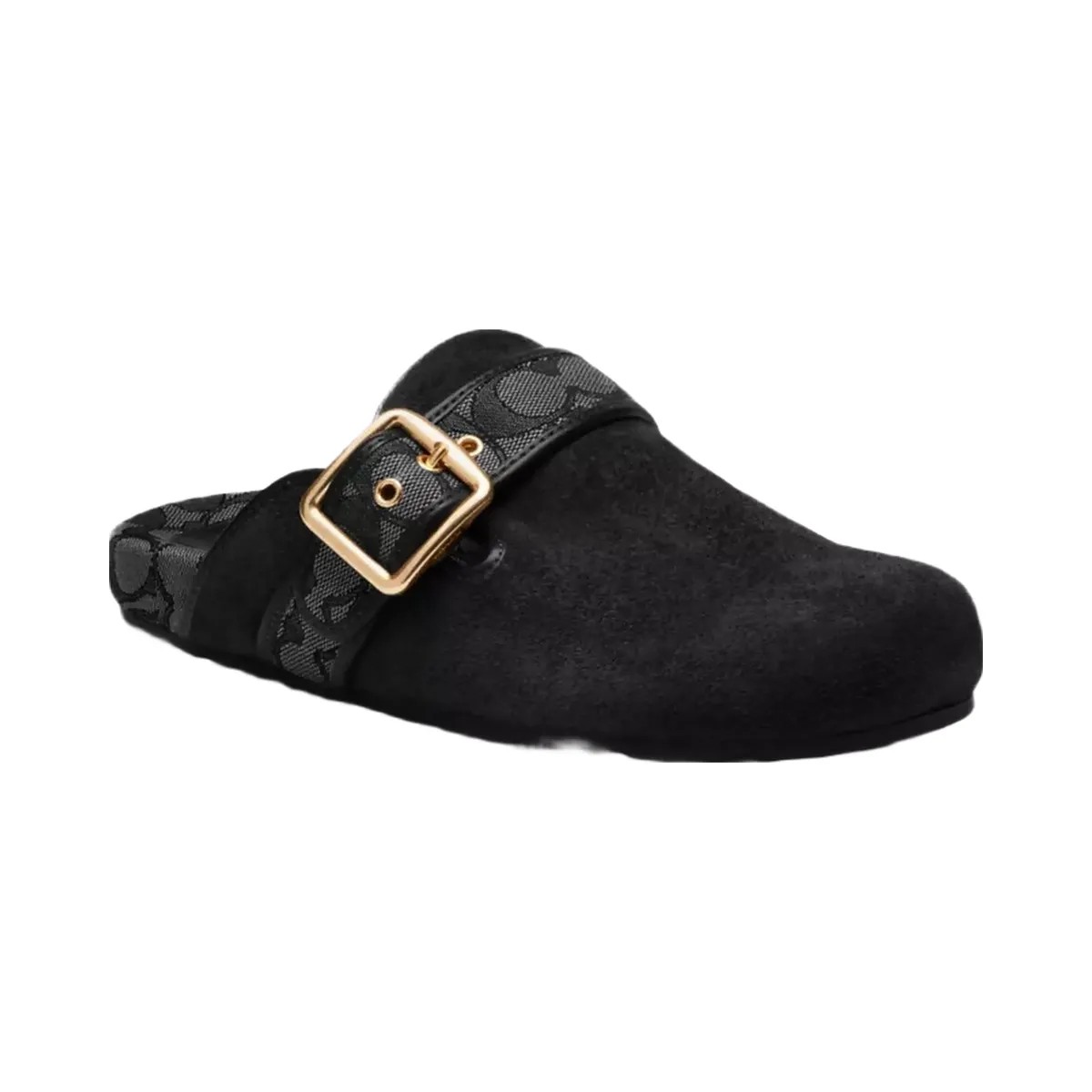 Coach Archival Buckle Clog in Black - HypeFly India View 1