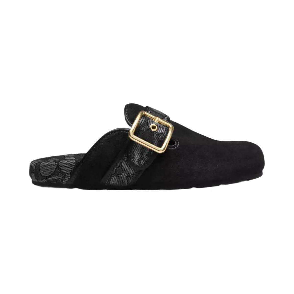 Coach Archival Buckle Clog in Black - HypeFly India View 2