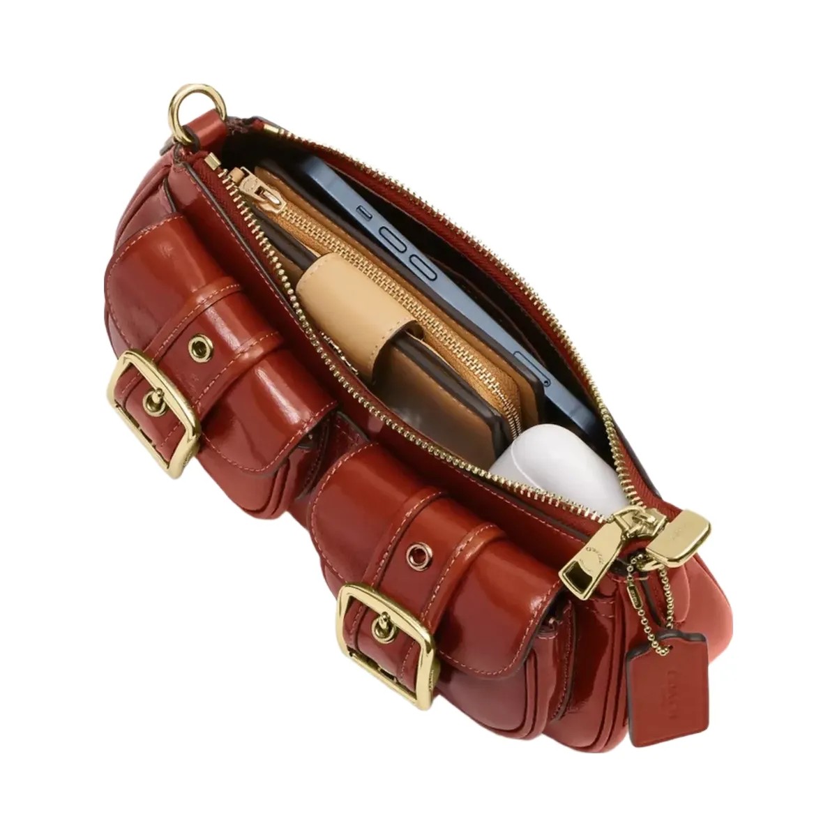 Coach Ashton Bag in Im Cinnamon - HypeFly India View 3