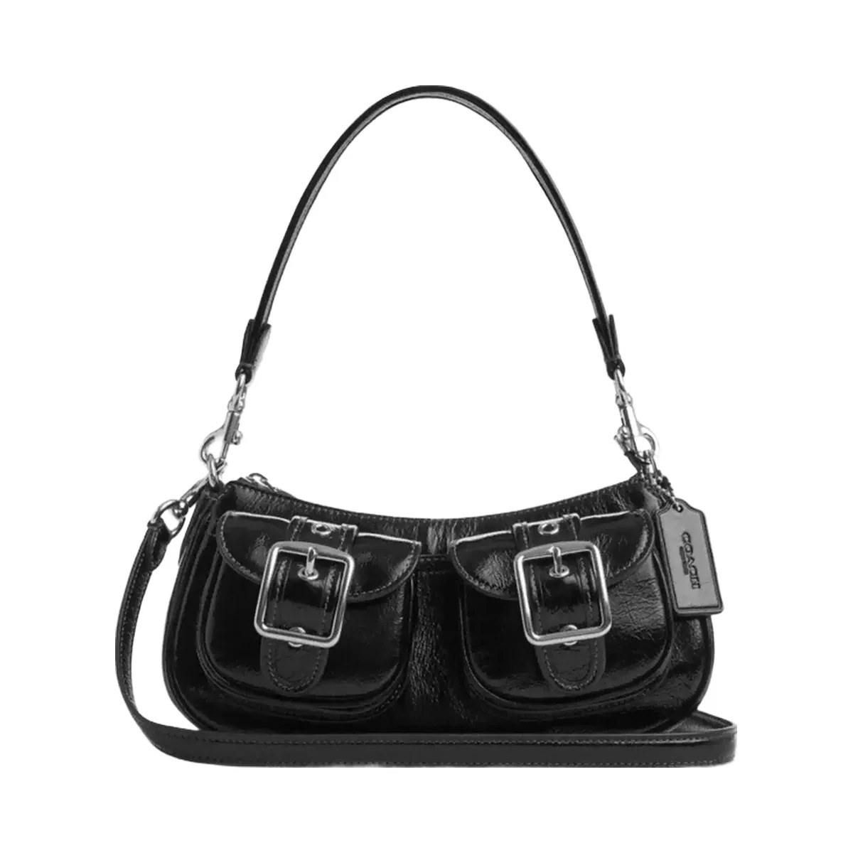 Coach Ashton Bag in Silver Black - HypeFly India View 1