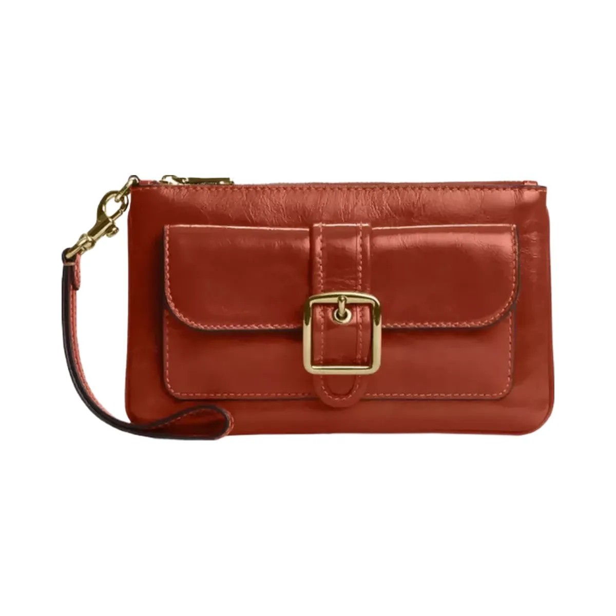 Coach Ashton Wristlet in Gold Cinnamon - HypeFly India View 1