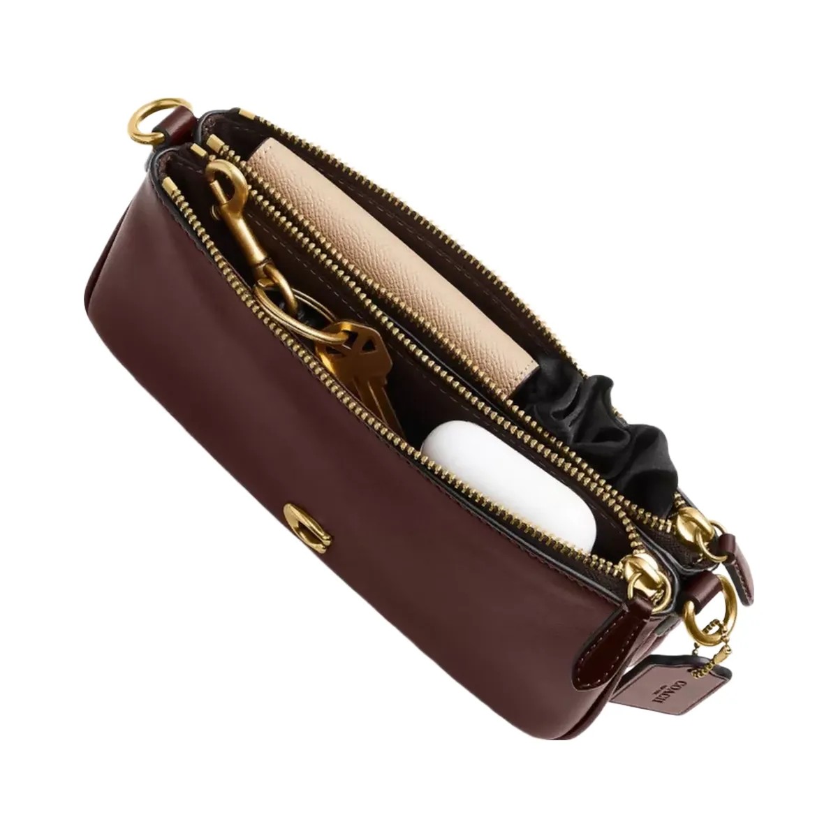Coach Audrey Crossbody Bag in Brass Maple - HypeFly India View 4
