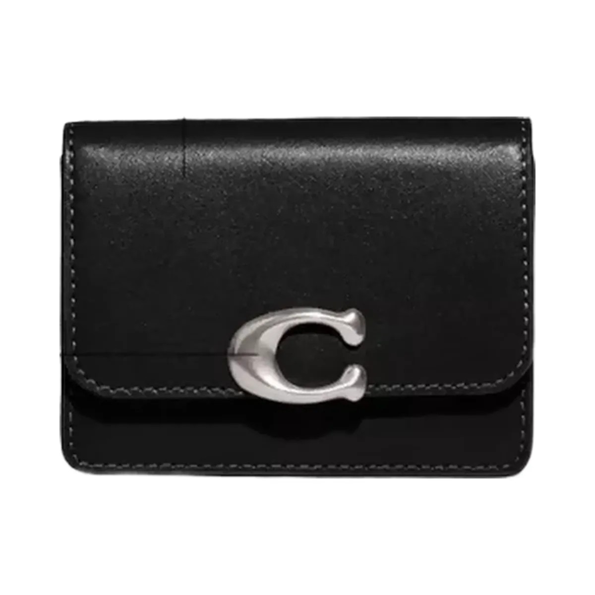 Coach Bandit Card Case in Brass Black - HypeFly India View 4