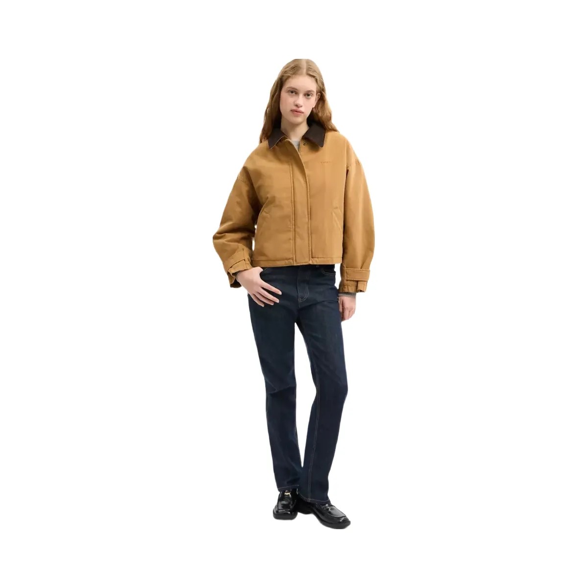Coach Barn Jacket in Chestnut - HypeFly India View 2