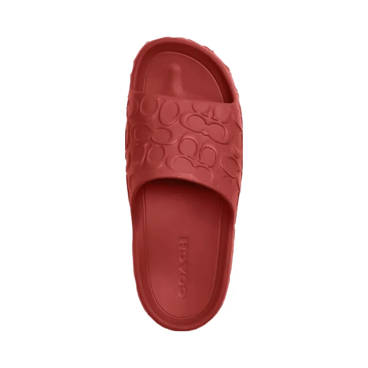 Coach Bay Slide In Signature in Poppy - HypeFly India View 3