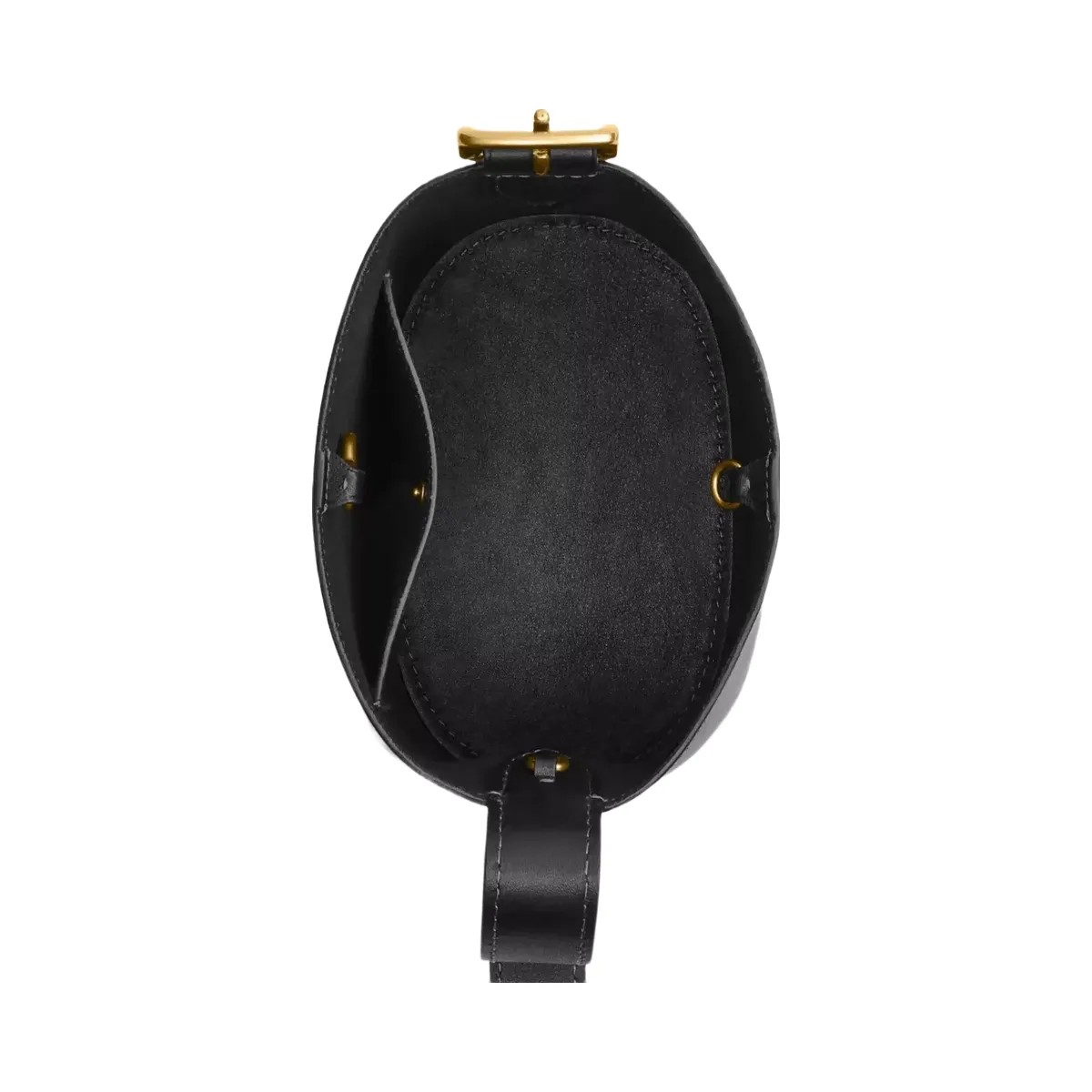 Coach Bleecker Bucket Bag 21 in Brass Black - HypeFly India View 6