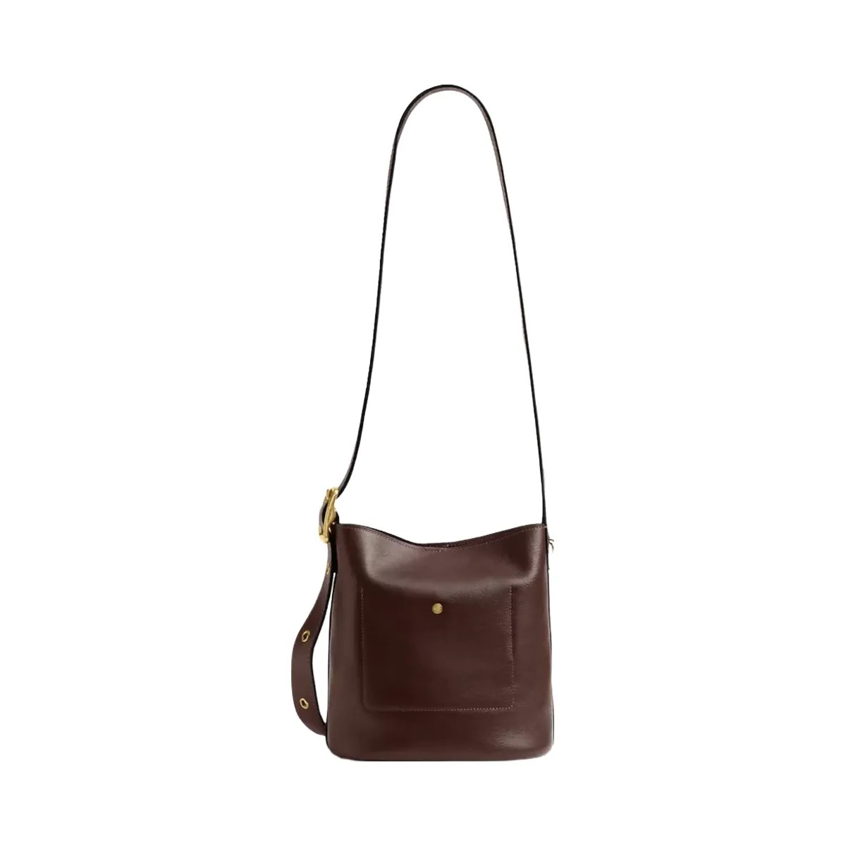 Coach Bleecker Bucket Bag 21 in Brass Maple - HypeFly India View 4