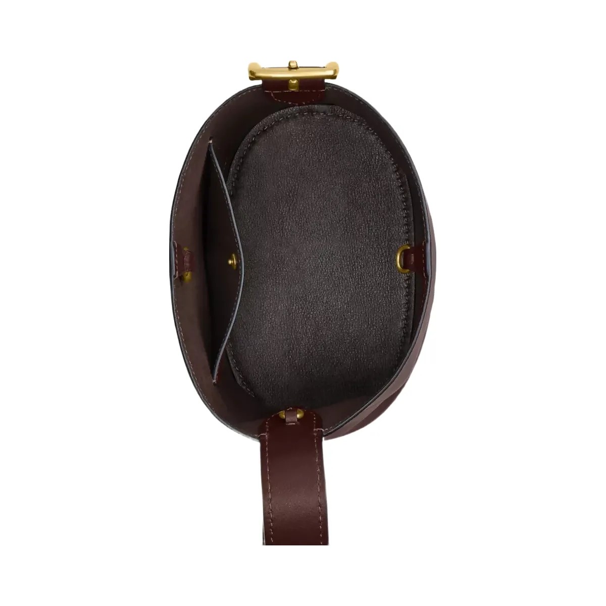Coach Bleecker Bucket Bag 21 in Brass Maple - HypeFly India View 6