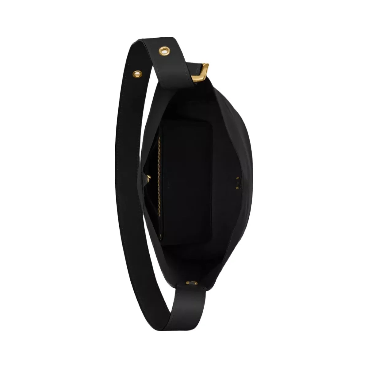 Coach Bleecker Bucket Bag in Brass Black - HypeFly India View 6