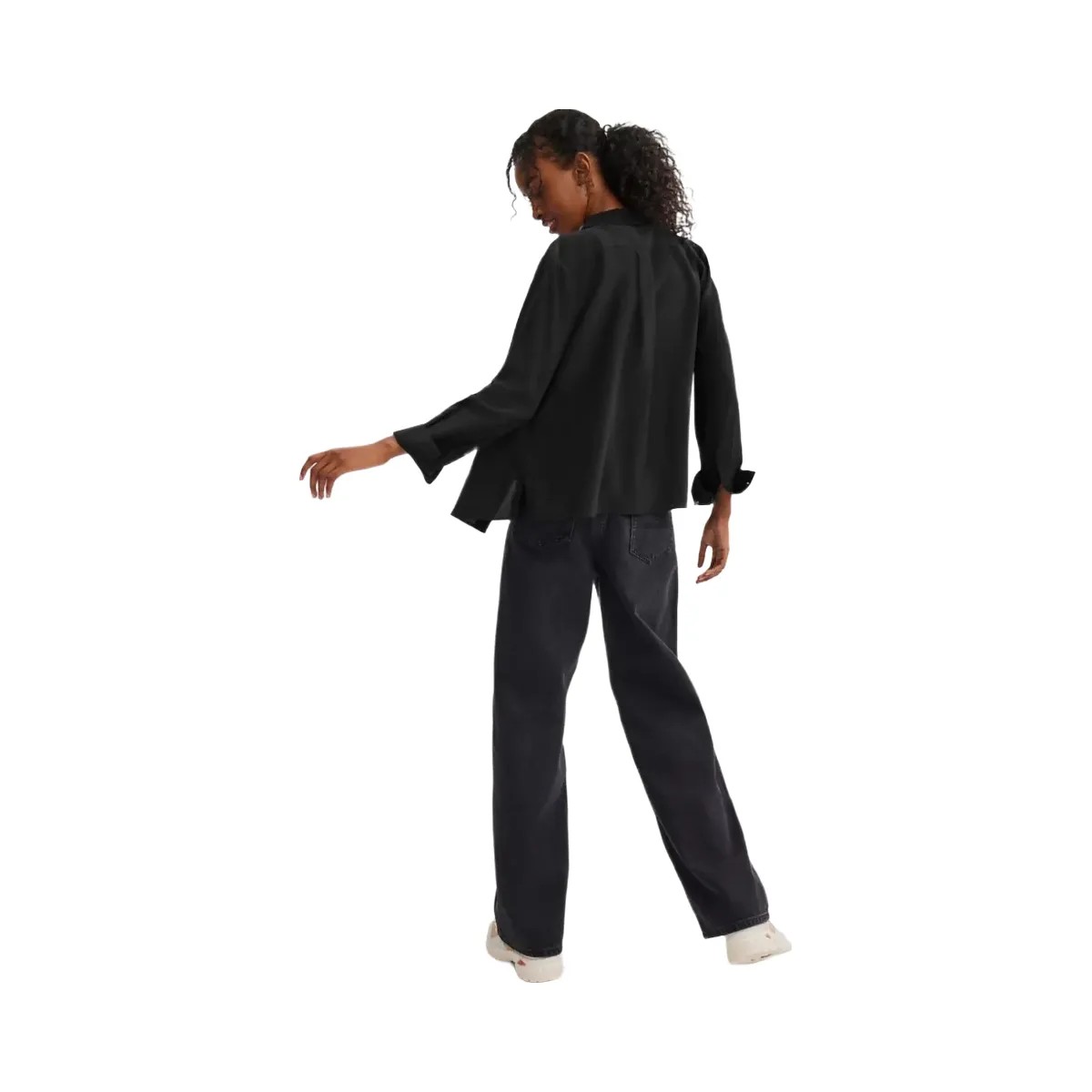 Coach Blouse Black - HypeFly India View 3
