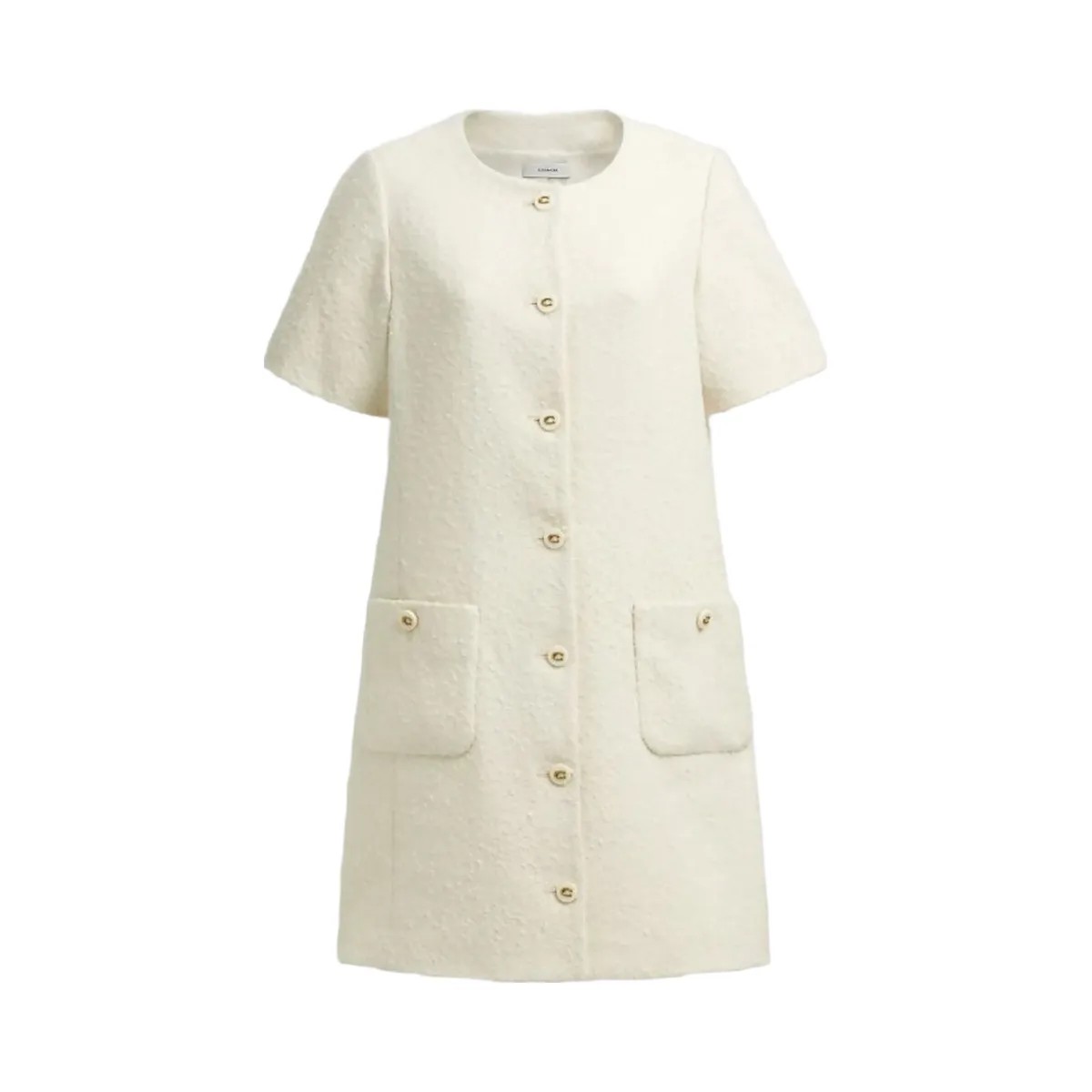 Coach Boucle Dress Cream - HypeFly India View 1