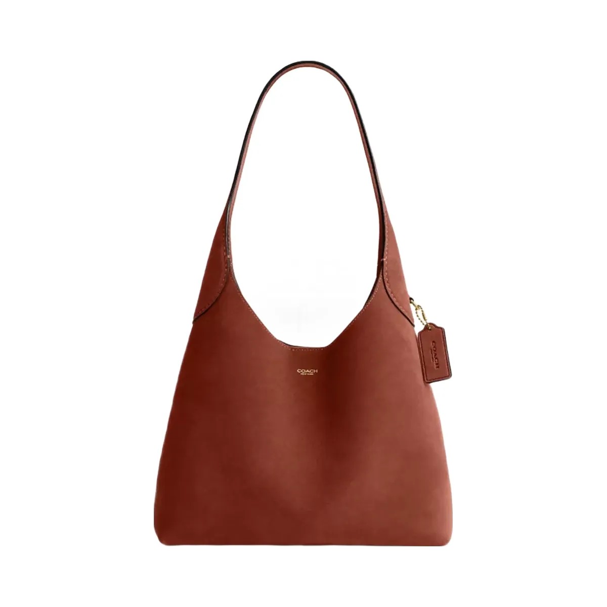 Coach Brooklyn Shoulder Bag 28 in Brass Clay - HypeFly India View 1