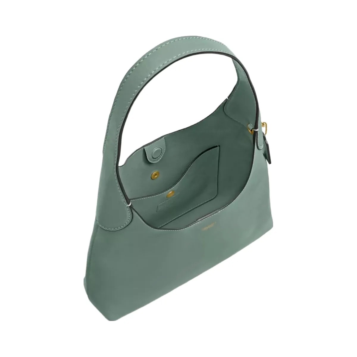 Coach Brooklyn Shoulder Bag 28 in Brass Sage - HypeFly India View 4