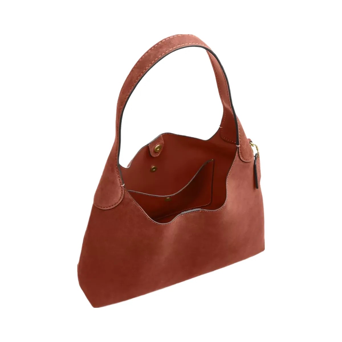 Coach Brooklyn Shoulder Bag 34 in Brass Clay - HypeFly India View 5