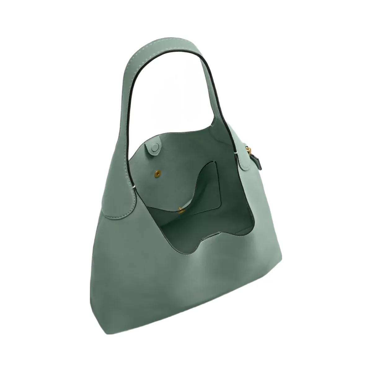 Coach Brooklyn Shoulder Bag 39 in Brass Sage - HypeFly India View 4