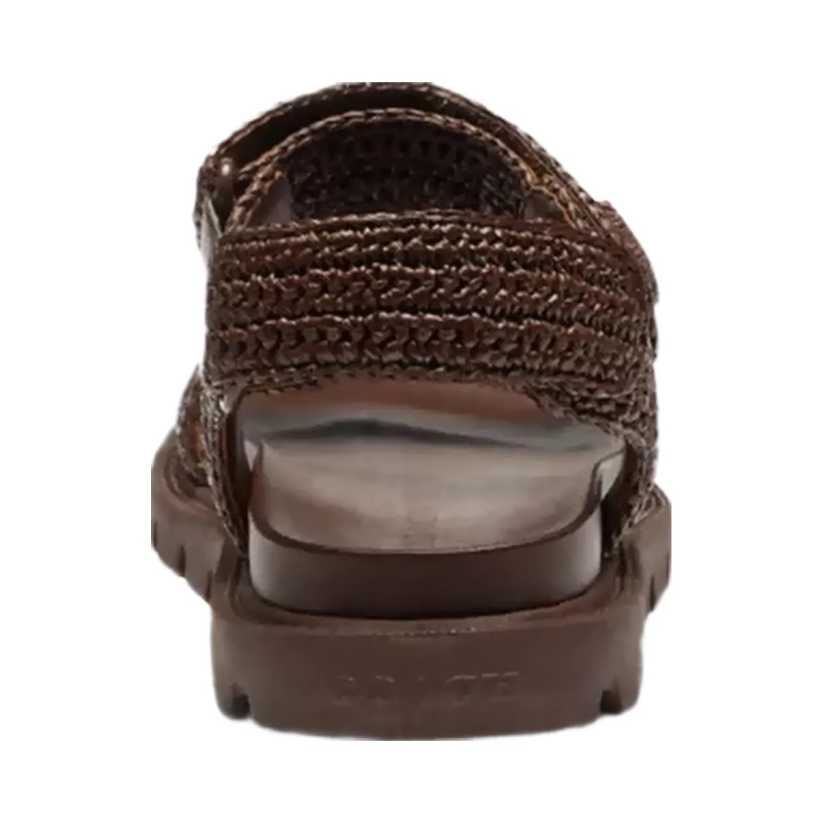 Coach Brynn Raffia Sandal in Maple - HypeFly India View 4