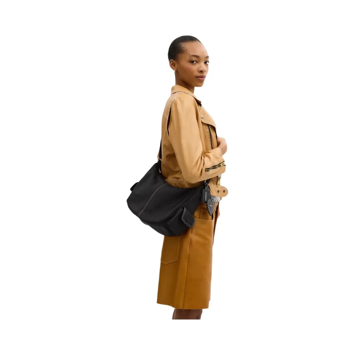 Coach Cargo Shoulder Bag in Black - HypeFly India View 6