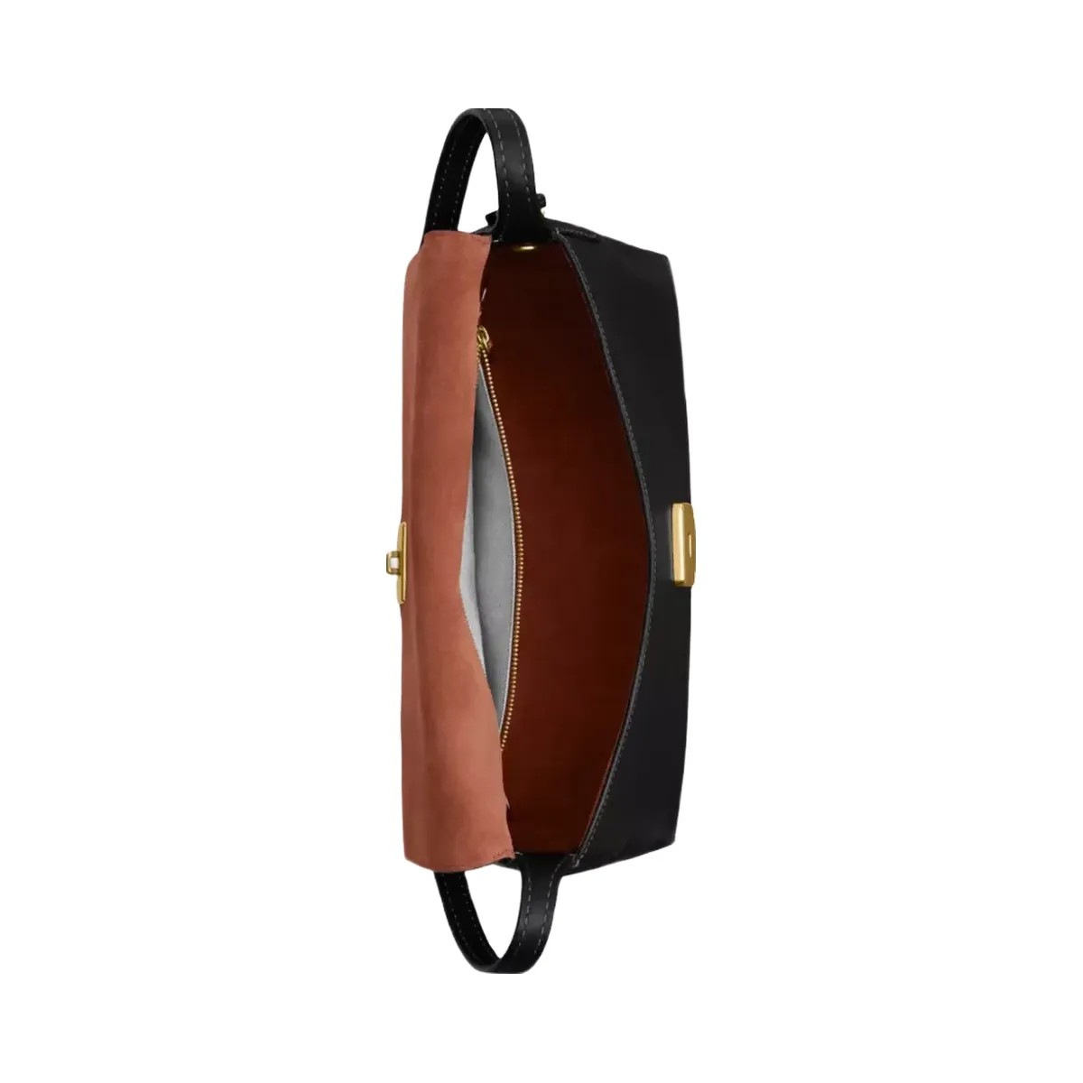 Coach Chelsea Shoulder Bag 30 in Brass Black - HypeFly India View 5