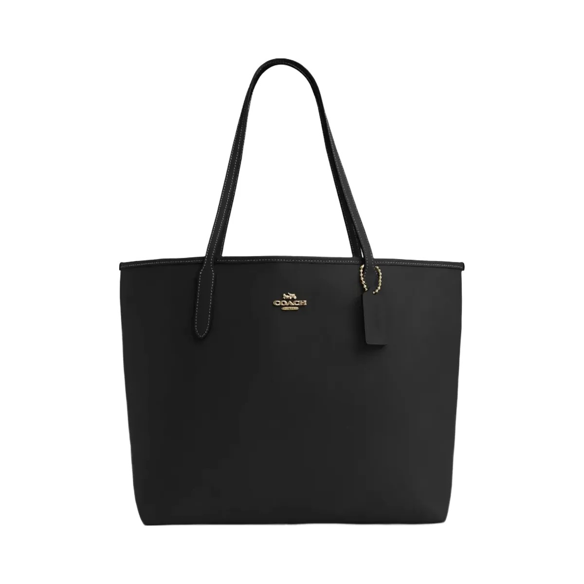 Coach City Tote Bag in Gold Black - HypeFly India View 1